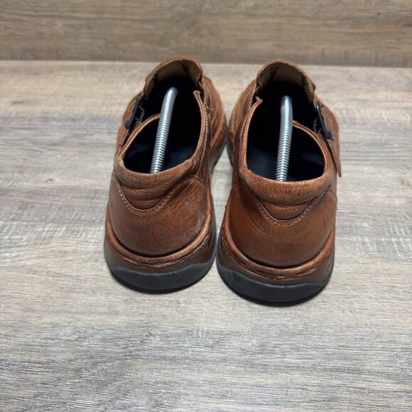 Josef Seibel Brown Leather Fisherman Sandals Men's Size EU 46 - Picture 3 of 6